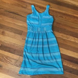 Blue stripe dress